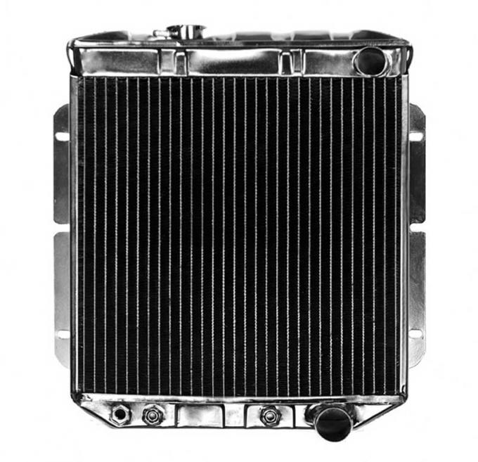 OER 1964-66 Mustang V8/260-289 With Auto Trans 4 Row Copper/Brass Radiator CRD5112A