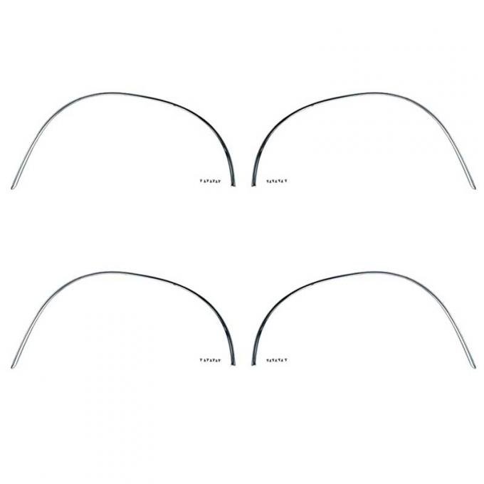 OER 1971-73 Mustang Wheel Opening Molding Kit *MWM8