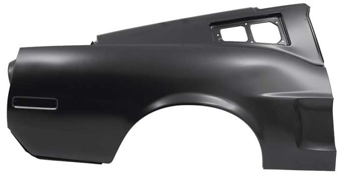 1968 Mustang Fastback, Full Quarter Panel, 1-Piece, Early Design, RH Passenger Side, EDP Coated