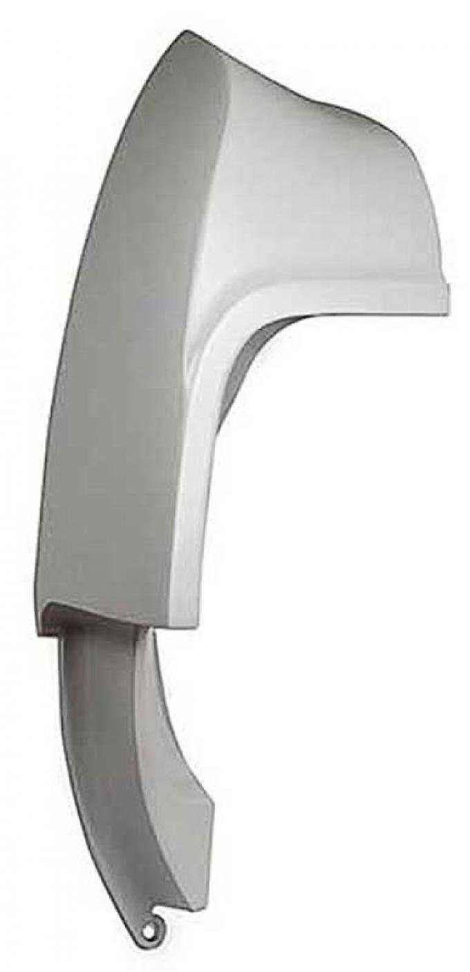 Redline Restomotive® Mustang 67-68 Ht/Conv. (w/o Moulding Hl) Quarter Pnl RR. Upper Ext. - LH LG-10-377/LH