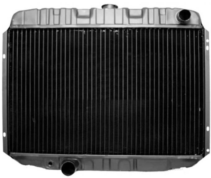 OER 1968-70 Mustang V8/390-428 With Manual Trans 4 Row Copper/Brass Radiator CRD5133S