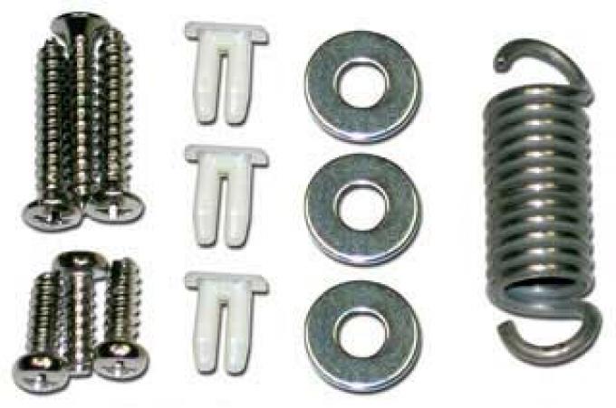 OER 1967-68 Mustang, Headlight Mounting Hardware Set 13005B