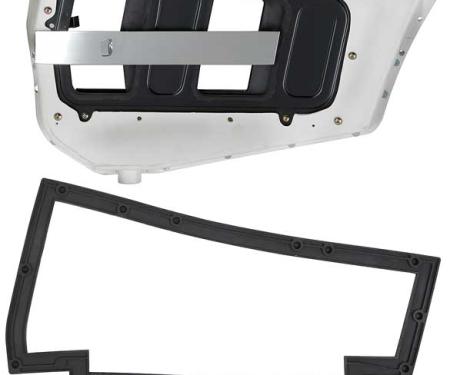 OER 1967-68 Mustang Fastback, Quarter Vent Door, Passenger Side 278C28A