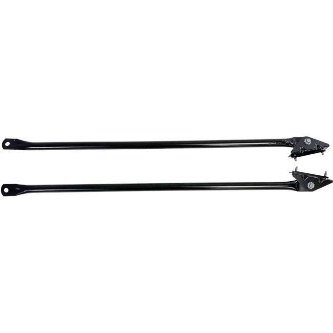 OER 1965 Mustang, Cowl to Fender Apron Reinforcement Bar Set, Fits Convertible Models, LH and RH 16059