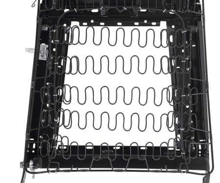 OER 1968 Ford Mustang/Mercury Cougar, Bucket Seat Back Frame Assembly, With Spring, LH 61310F