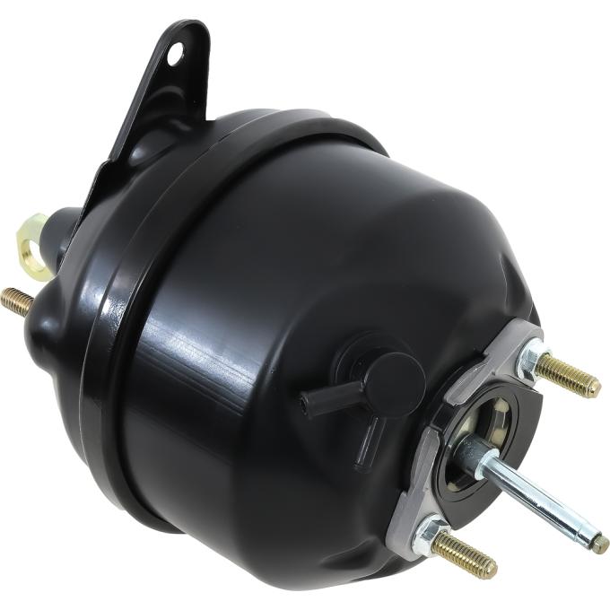 OER 1967-69 Mustang, Cougar, Power Brake Booster, Midland-Ross Style, Dual Diaphragm, Black PB1114B