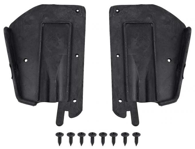 OER 1967-68 Ford Mustang/Mercury Cougar, Front Door Rear Post To Window Seals 20588B