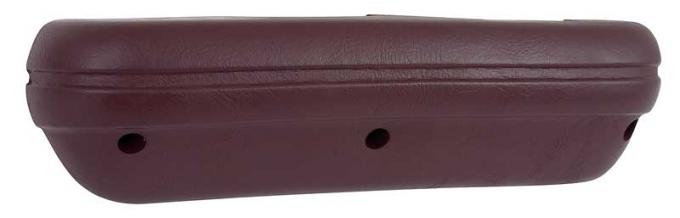 Redline Restomotive® 1969-1970 Mustang / Cougar Left Hand Dark Red Standard Arm Rest Pad