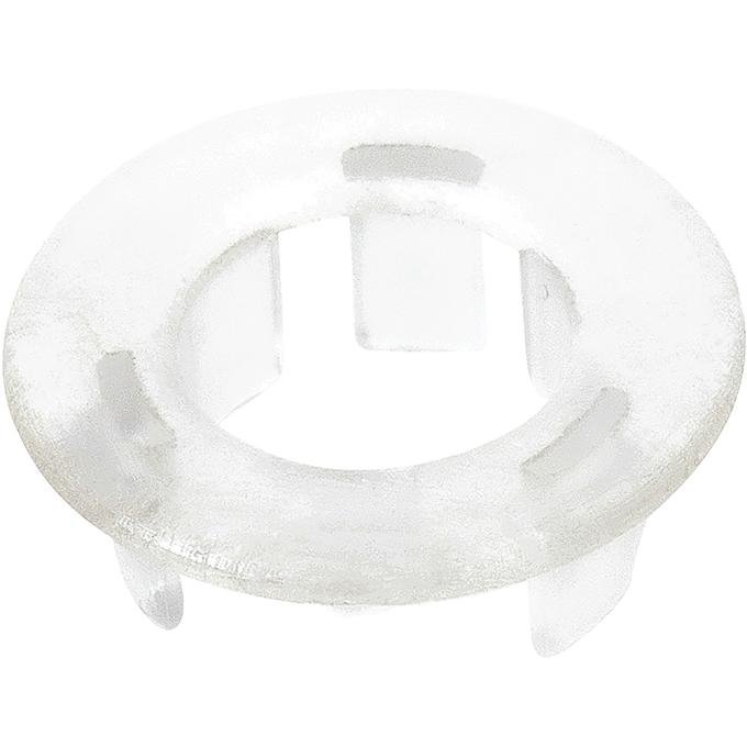 1964-1970 Mustang Door Lock Knob Grommets, Clear Plastic, Pair