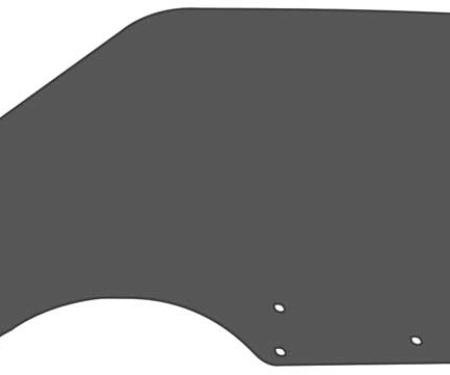 OER 1969-70 Mustang, After 10/69, Fastback, Door Glass, Bolt-In Style, LH, Smoke Gray 21410JLS