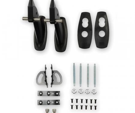 1969-70 Mustang, Rear Spoiler Mounting Kit, Brackets And Hardware