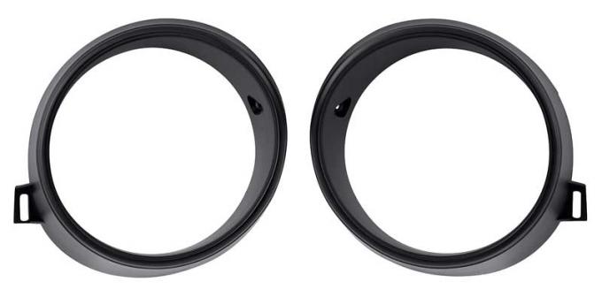 OER 1969 Mustang Inner Headlamp Door Bezel Set (Pair) 13064ER