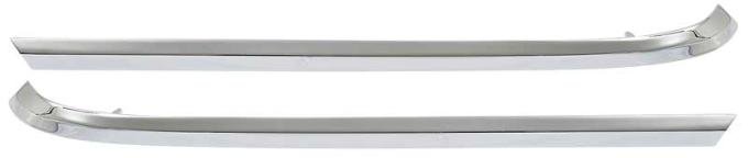 1964-66 Ford Mustang, Vinyl Top Back Belt Side Molding, Chrome