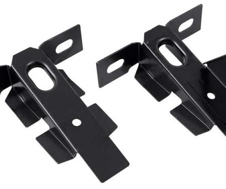 OER 1969-70 Mustang/Cougar Inner Trunk Bumper Bracket Set, LH and RH 17B862DP