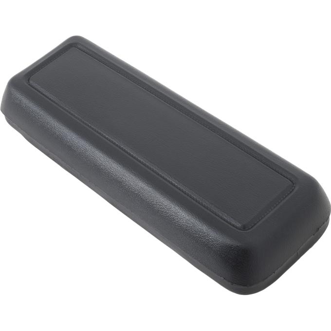 OER 1979-86 Ford Mustang, Console Lid/Arm Rest Pad, Black 6024001