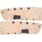 1965-66 Ford Mustang, Deluxe Pony Interior Door Panels, RH & LH, Pair, Parchment