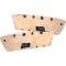 1965-66 Ford Mustang, Deluxe Pony Interior Door Panels, RH & LH, Pair, Parchment