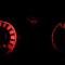 1967-68 Mustang, Instrument Gauge Cluster LED Bulb Kit, 10-Piece Set, Red Illumination