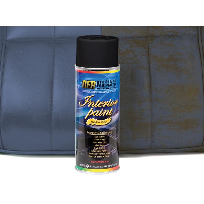 OER 1964-65, 1969-70 Ford, Interior Paint, Medium Blue Metallic, 16 Oz. Aerosol Can (Net Wt. 12 Oz.) PP941