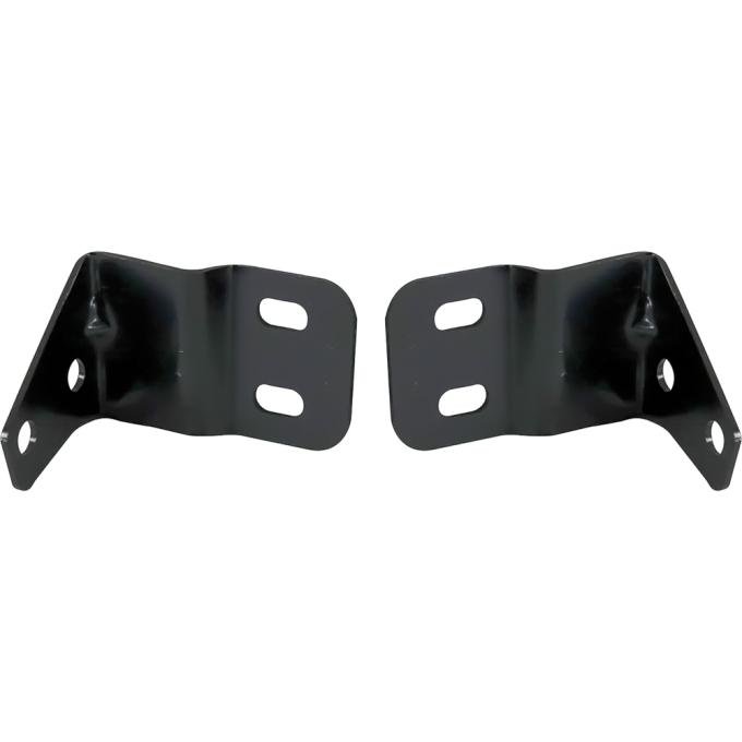 OER 1967-70 Mustang Rear Seat Upper Mounting Brackets, with Non-Folding Rear Seat, LH and RH 62067