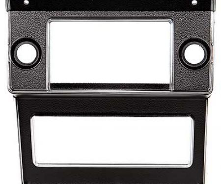 OER 1969-70 Mustang Radio Control Bezel - Black 18842C