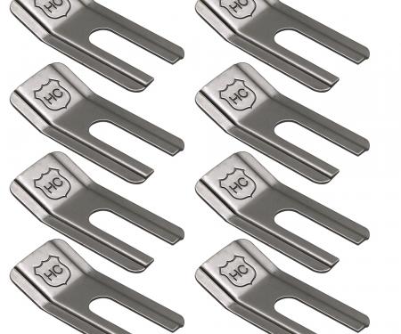 1964-73 Mustang, Cougar Seat Track Mounting Plate, Package of 25 Plates