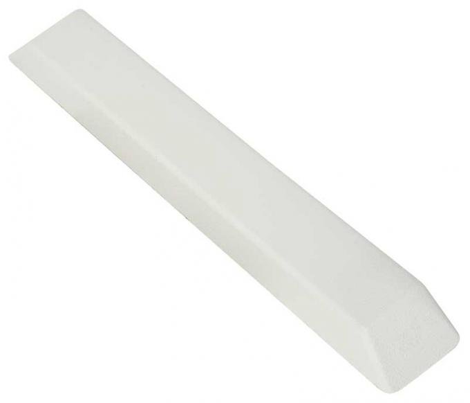 OER 1964-65 Ford Mustang, Standard Armrest Pad, White 24100410