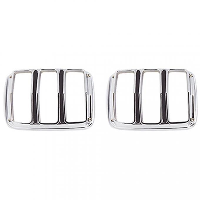 OER 1965-66 Tail Light Bezels Pair *13489AP