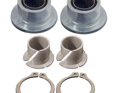 1964-73 Mustang, 1967-70 Cougar, Brake & Clutch Pedal Support Roller Bearing Retrofit Kit, Manual Transmission