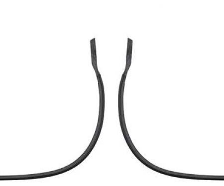 OER 1971-73 Mustang, Cougar, Door Frame Weatherstrip Seals, Pair 20530K