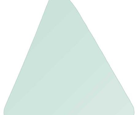 OER 1971-73 Mustang, Cougar, Quarter Glass, Green Tint, Coupe, Hardtop, Passenger Side 29710JRT