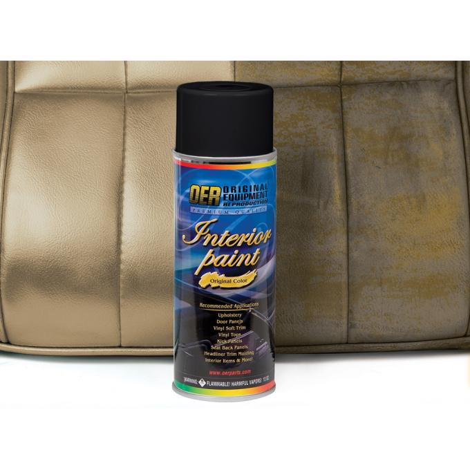 OER 1968-69 Ford, Interior Paint, 5798 Dk Nugget Gold Metallic, 16 Oz. Aerosol Can (Net Wt. 12 Oz.) PP921