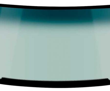 OER 1979-93 Mustang Notchback/Hatchback Tinted Windshield With Blue/Green Shade DW979