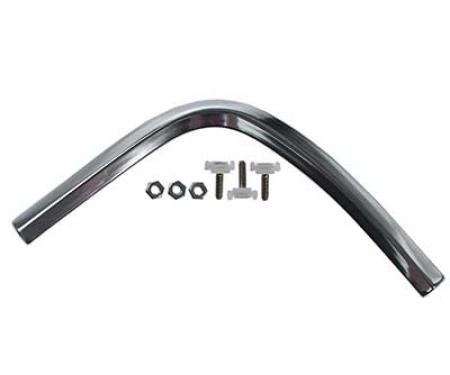 OER 1967-68 Mustang, Quarter Panel Extension Molding, RH, Fits Coupe or Convertible Models 29078C