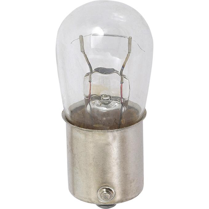 OER Miniature Bulb, 12.8 Watt, 12 Volt, B6 Dome, BA15S Base, Single Filament, # 105 B105