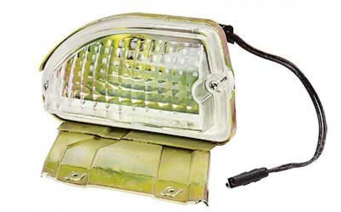 1970 Ford  Mustang (Except Shelby) Left Hand Parking Lamp Assembly with Clear Lens