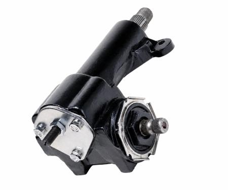 1967-70 Mustang, Steering Gear Box, Upgraded Needle Bearing Style, Short Shaft, 16:1 Ratio, 1-1/8" Sector