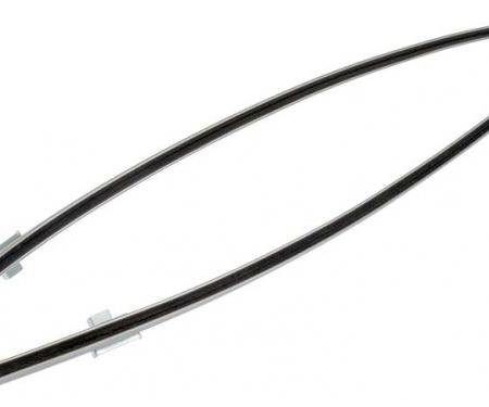 OER 1964-66 Mustang Door Glass Run Channel Weatherstrip 21538AR