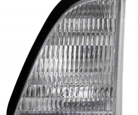 OER 1987-93 Mustang, Park Light Assembly, Clear Lens, Drivers Side 94L133