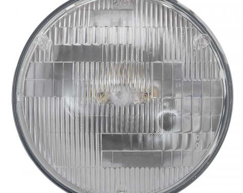 Headlamp Sealed Beam, 12 Volt, Low Beam, 5-3/4" Round, Halogen