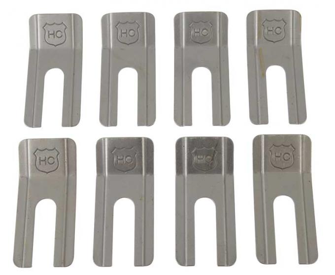OER 1964-73 Mustang/Cougar Seat Track Mounting Plate - Set of 8 13190-CM