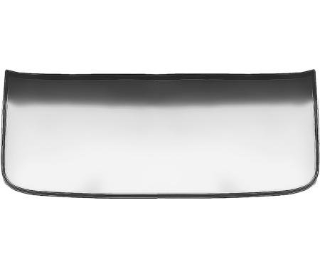 OER 1964-68 Ford Mustang, Front Windshield Glass, Flush Mount, No Molding Needed, Gray Tint With Dark Gray Shade FM654Y