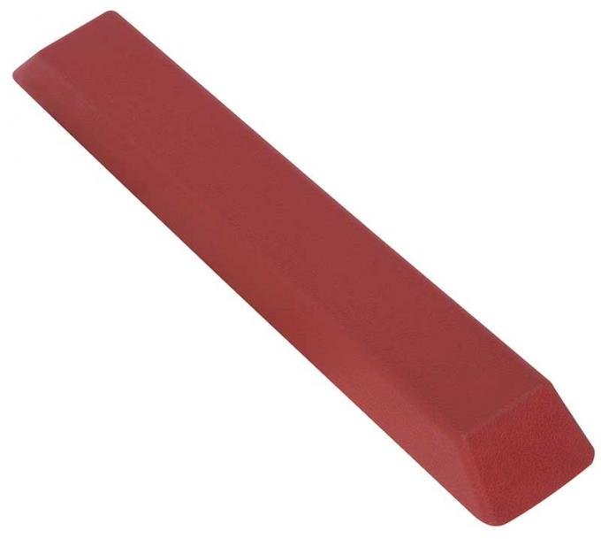 OER 1964-65 Ford Mustang, Standard Armrest Pad, 65 Bright Red 24100402