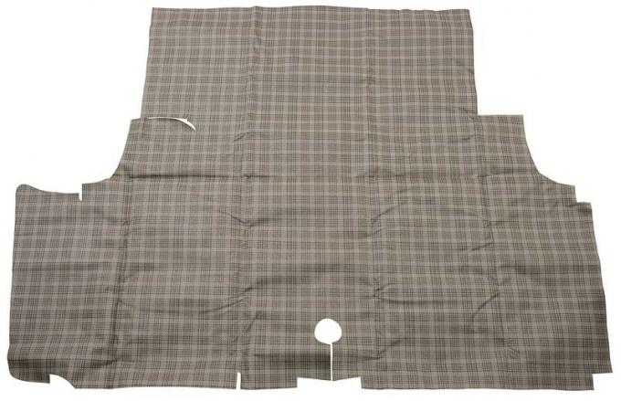 OER 1971-73 Mustang Trunk Mat - Plaid Coupe / Convertible TM5