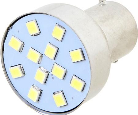 White LED Replacement Bulb Single Contact 1156