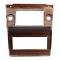 OER 1969-70 Mustang, Radio Control Bezel, Woodgrain 18842B