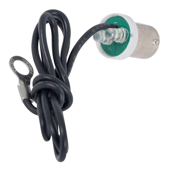 1964 1/2 White LED Bulb With Ground