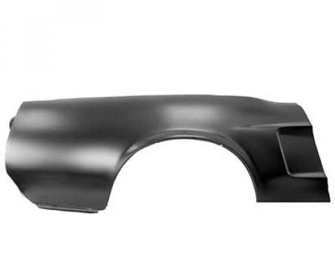 1968 Ford Mustang Convertible Right Hand Full Quarter Panel without Side Marker Indent (Late 68)