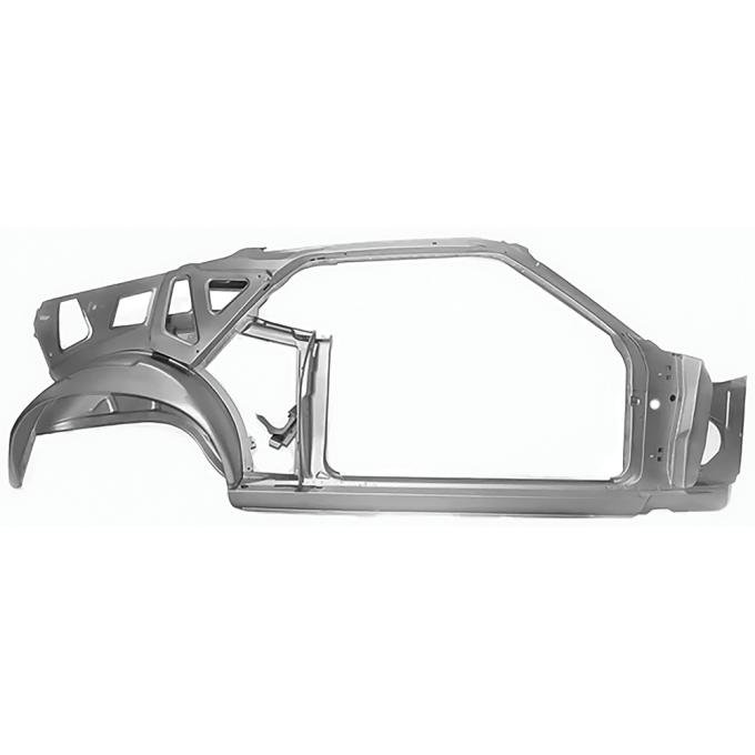 OER 1969 Ford Mustang Fastback, Quarter Panel and Door Frame Structure Assembly, RH, Passenger Side 28300G