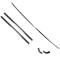 1967-68 Ford Mustang, Coupe, Rear Window Molding Set, 4 Pieces